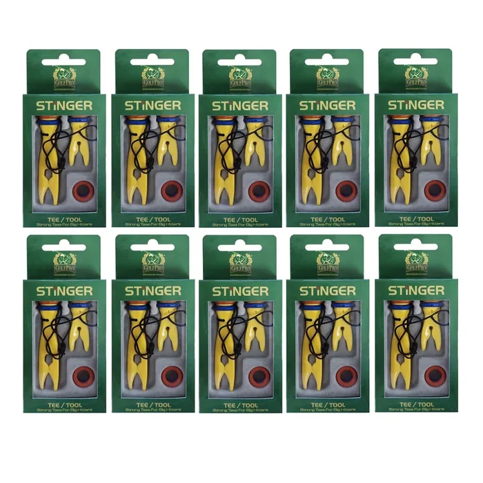 10 Packs of Stinger Tees *CLOSEOUT PRICE*