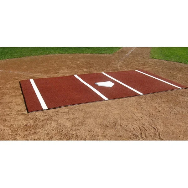 12′ x 6′ Lined Baseball Batting Mat Pro