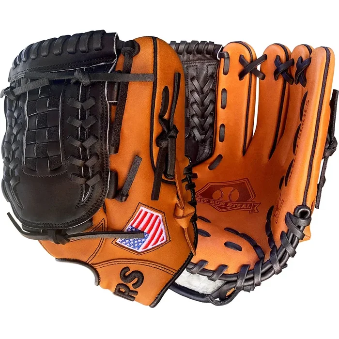 12″ – Tan With Black Web – Grid & Net Web