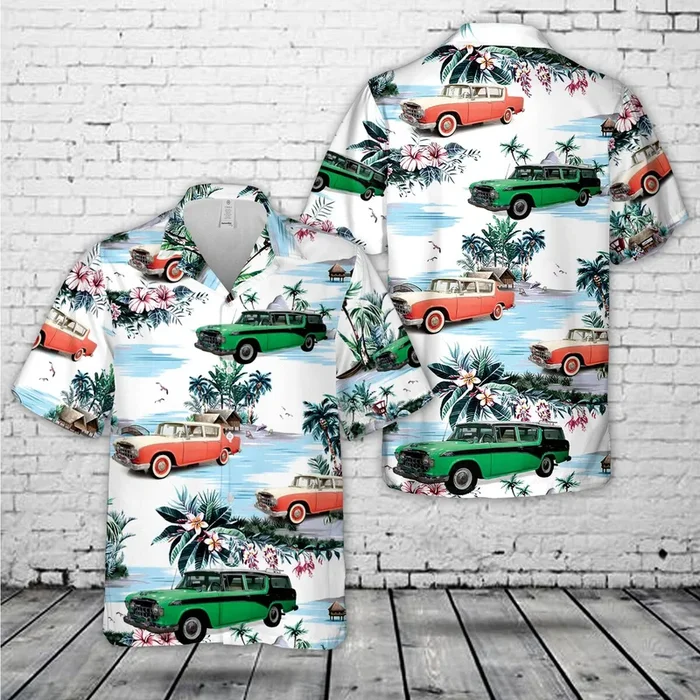 1956 Nash Rambler Hawaiian Shirt – Fanshubus.com