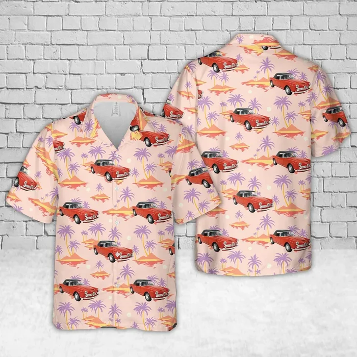 1960 Alfa Romeo 2600 Spider Hawaiian Shirt – Fanshubus.com