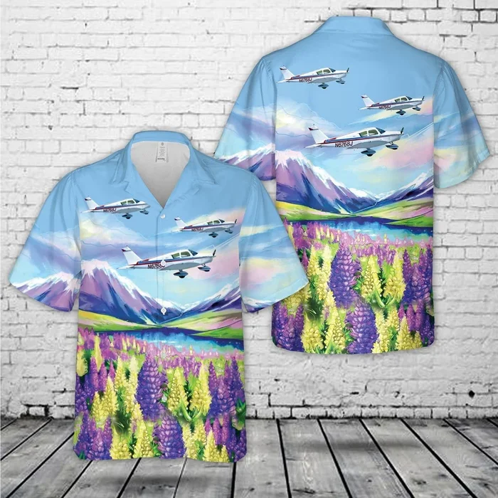 1968 Piper Cherokee PA28-140 Hawaiian Shirt – Fanshubus.com