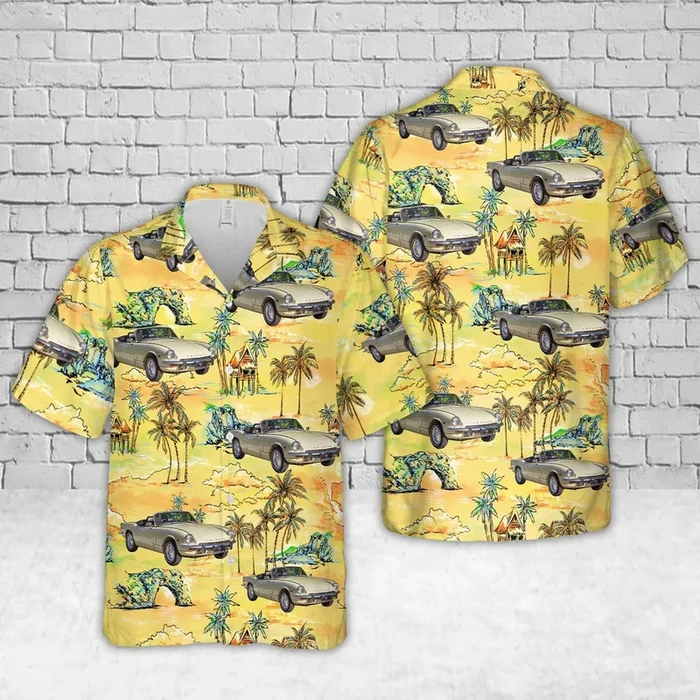1969 Triumph Spitfire MK III Hawaiian Shirt – Fanshubus.com