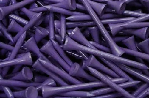 2 3/4″ Wood Tees (100 Pack) Purple