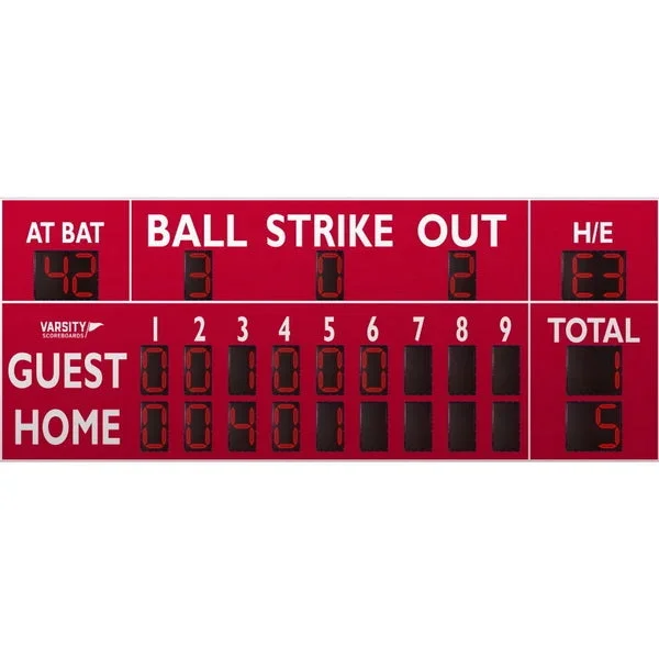 20′ Electronic Baseball Scoreboard – 3358