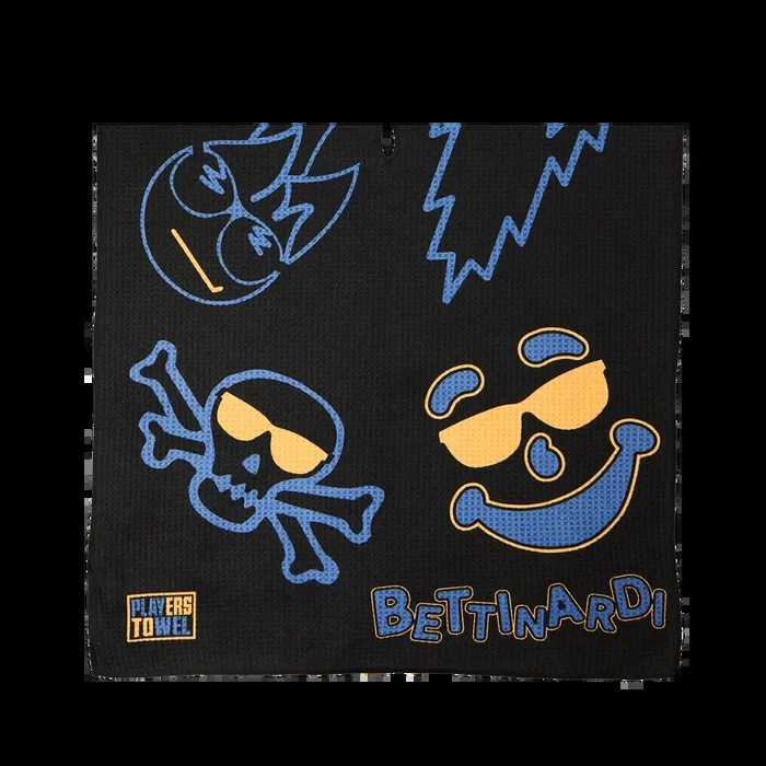 2020 PGA Show Multi-icon Players Towel (Blue/Orange)