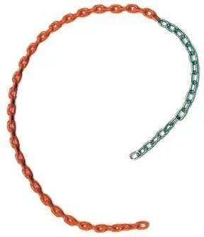 5.5′ x 3/16″ Coated Swing Chain | Various Color Options Available