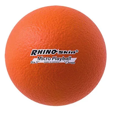 5″ RHINO SKIN MICRO PLAYBALL-ORANGE