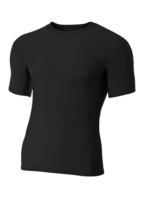 A4 Men’s Short Sleeve Compression Crew
