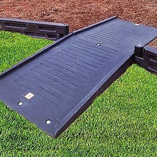ADA Ramp Systems for Playground Border Timbers