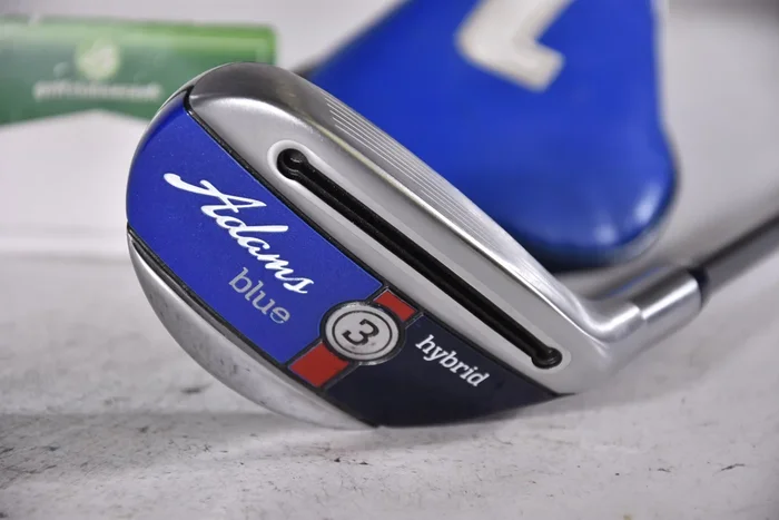 Adams Blue #3 Hybrid / 19 Degree / Regular Flex Aldila SlimTech Blue 55 Shaft