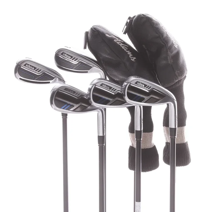 Adams Golf Idea Graphite Men’s Right Irons 5-SW Regular – Bassara 55
