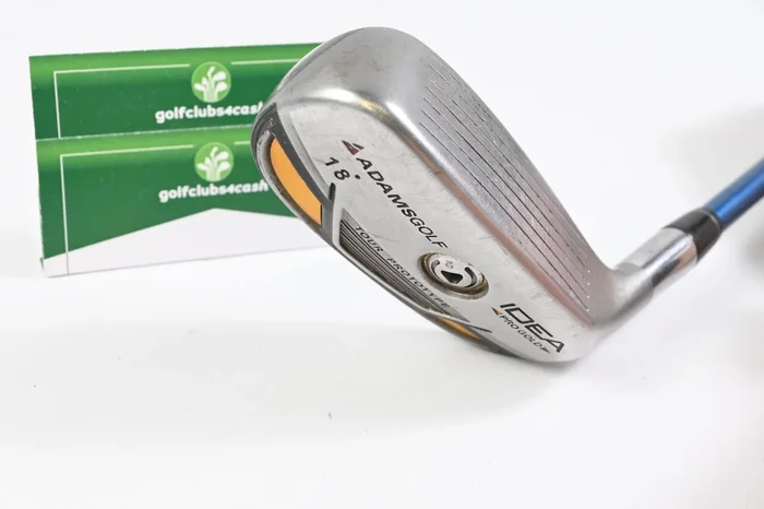 Adams Idea Pro Gold #2 Hybrid / 18 Degree / Stiff Flex Aldila VS Proto 80 Shaft