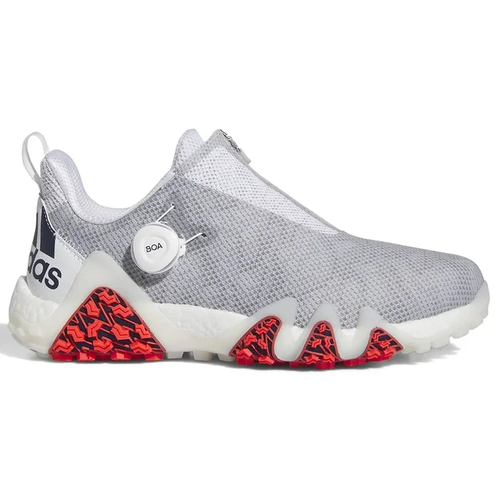 adidas CodeChaos 22 BOA Waterproof Spikeless Shoes – White/Collegiate Navy/Bright Red