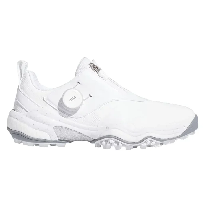 Adidas CodeChaos BOA 25 Spikeless Golf Shoes Cloud White/Silver Metallic/Grey Two – FW25 Men