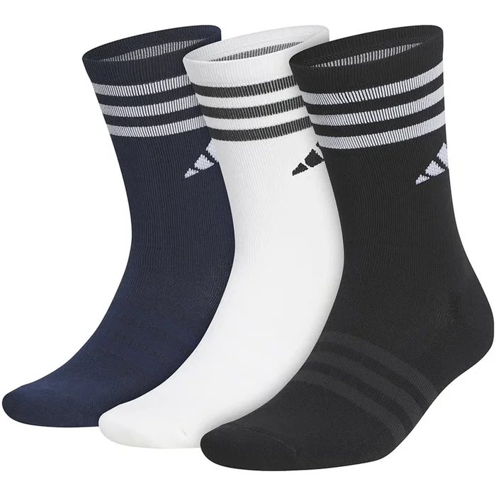 adidas Crew Socks (3 Pack) – Multi Colour