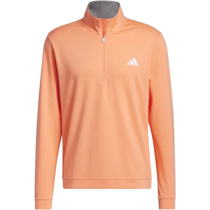 adidas Elevated 1/4 Zip Pullover – Coral Fusion