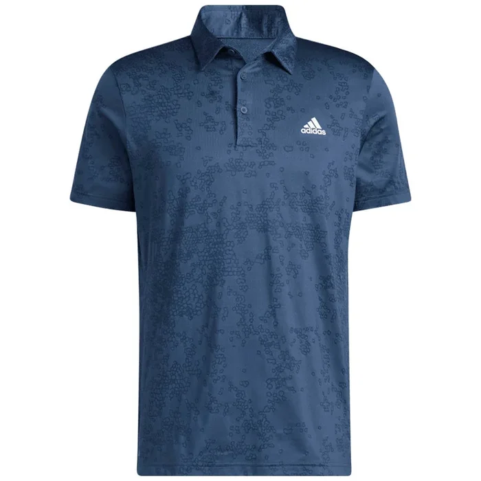 adidas Jacquard Polo Shirt – Crew Navy/Collegiate Navy