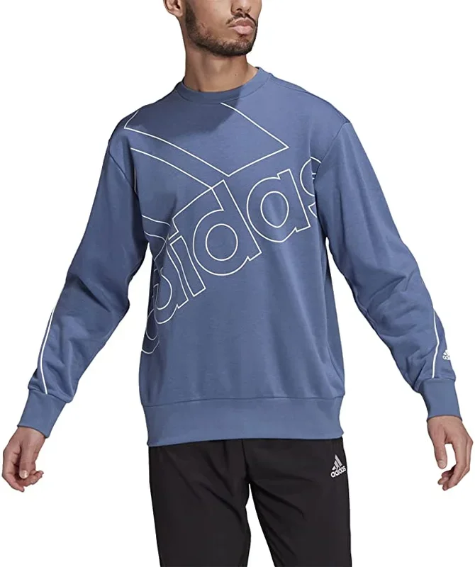 adidas Men’s Essentials Giant Logo Sweatshirt