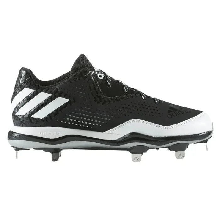 adidas Men’s Poweralley 4 Low Metal Baseball Cleats