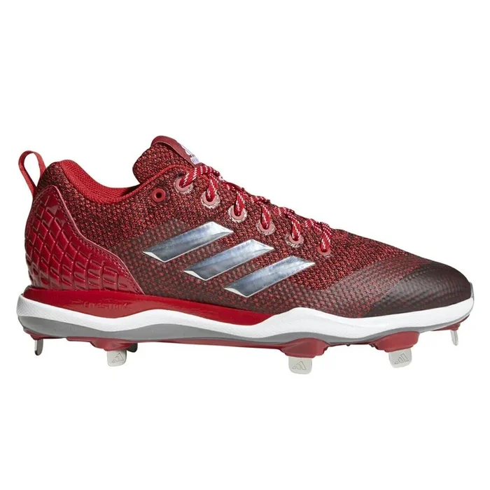 adidas Men’s PowerAlley 5 Metal Baseball Cleats