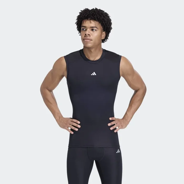 adidas Men’s Techfit Sleeveless Tee (Tall)