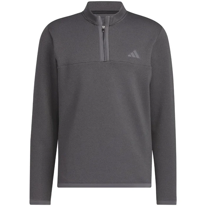 adidas Microdot 1/4 Zip Pullover – Black/White