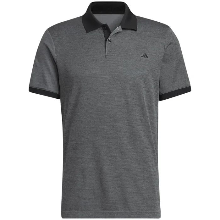adidas No Show Polo Shirt – Black