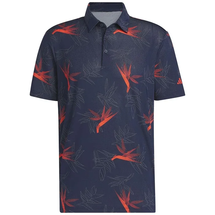 adidas Oasis Mesh Polo Shirt – Collegiate Navy