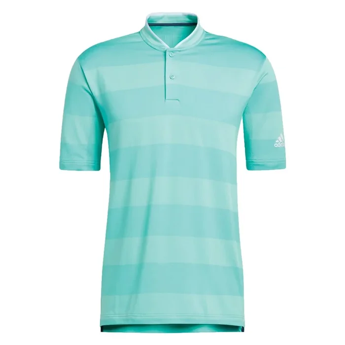 adidas Primeknit Polo Shirt – Bahia Mint/Acid Mint