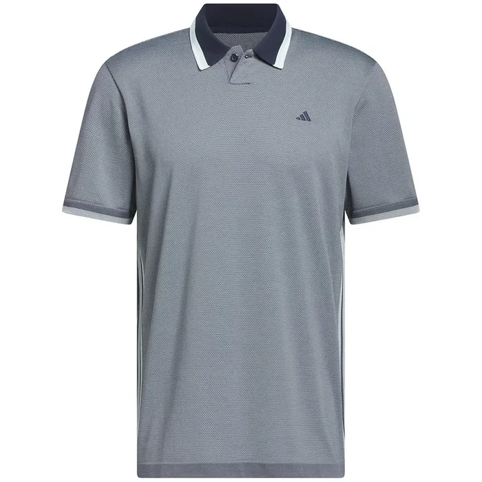 adidas Primeknit Polo Shirt – Collegiate Navy/Semi Flash Aqua