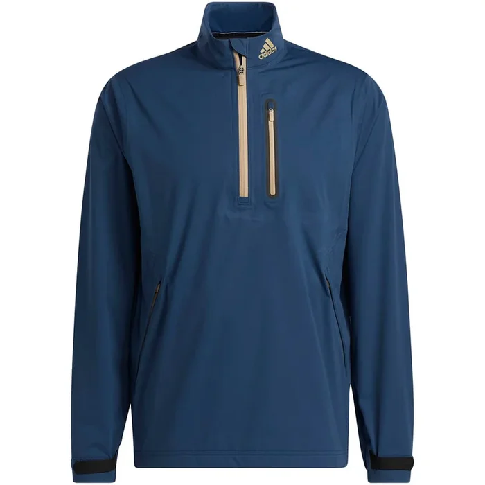 adidas RAIN.RDY 1/2 Zip Waterproof Jacket – Crew Navy