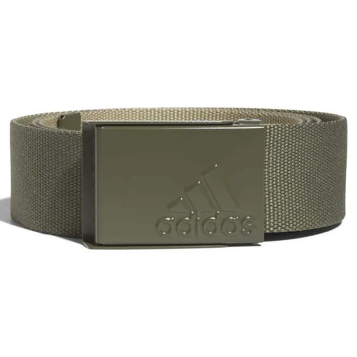 adidas Reversible Web Belt – Olive Strata/Hemp