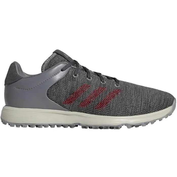 adidas S2G Spikeless Shoes – Grey/Burgundy