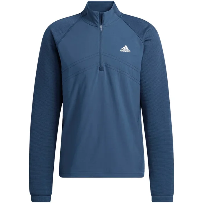 adidas Statement 1/4 Zip Pullover – Crew Navy