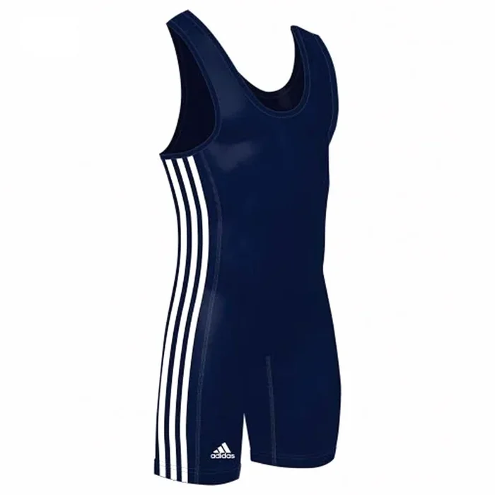 Adidas Stock Wrestling Singlet with 3-Stripe Wrestling Singlet