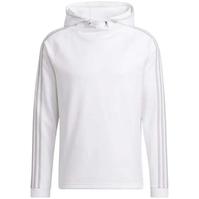 adidas Three Stripe COLD.RDY Hoodie – White