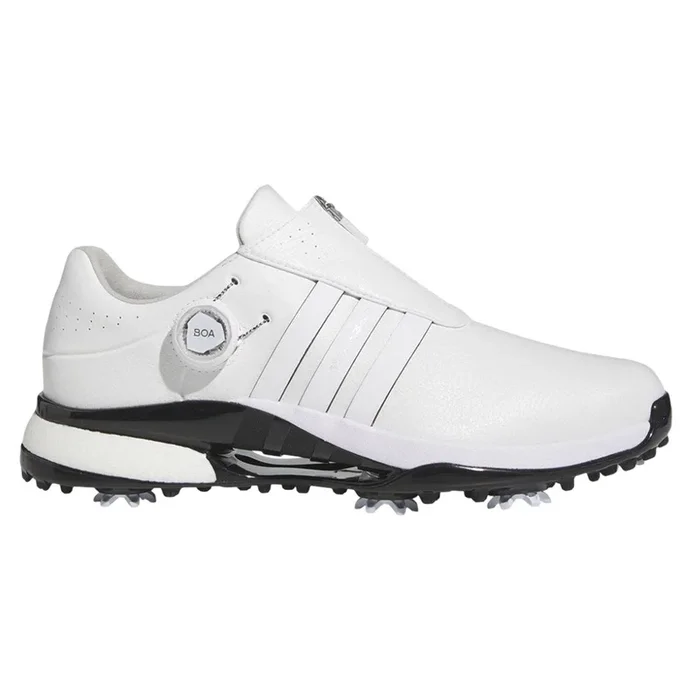 Adidas Tour360 24 BOA Golf Shoes Cloud White/Cloud White/Core Black – FW25 Men