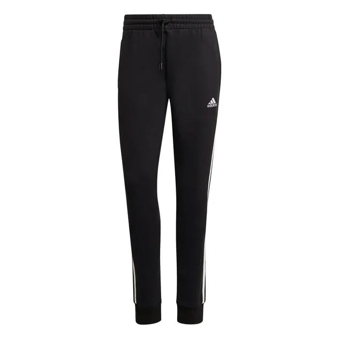 adidas Women’s Essentials 3-Stripes Cuffed Joggers