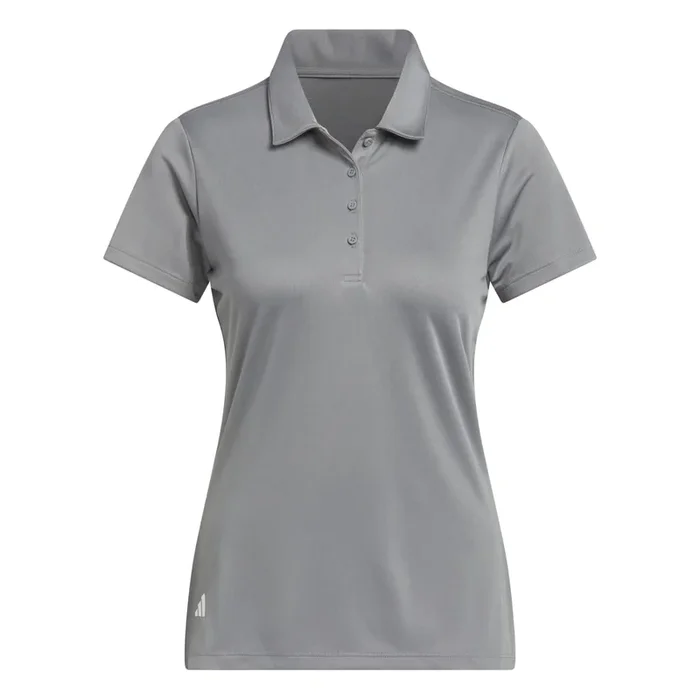 adidas Women’s Solid Performance Short Sleeve Polo Shirt