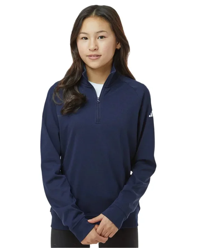 adidas Youth Quarter-Zip Pullover