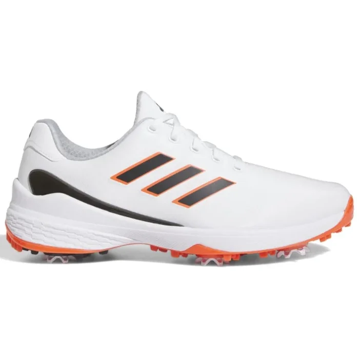 adidas ZG23 Spiked Waterproof Shoes – FTWR White/Silver Metallic/Semi Solar Red