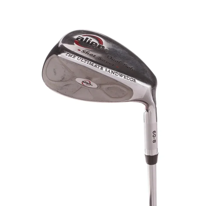 Alien Shot Saver Dual Sole Steel Mens Right Hand Lob Wedge 60 Degree Wedge Flex – Alien