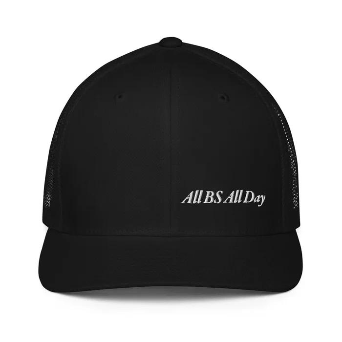 All BS All Day Closed-back trucker cap