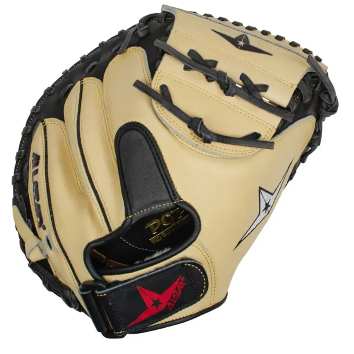 ALL-STAR CM1200BT Pro-Comp Youth 31.5″ Black & Tan Catchers Mitt