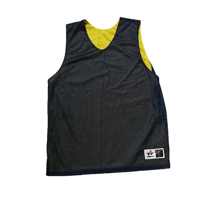 Alleson Athletic Adult Reversible Tank Navy/Gold – XLarge