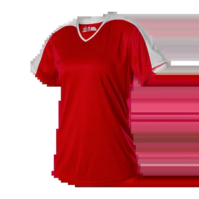 Alleson Youth V Neck Fastpitch Baseball Jersey