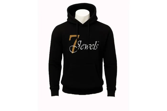 Alpha Phi Alpha 7 Jewels Black Hoodie