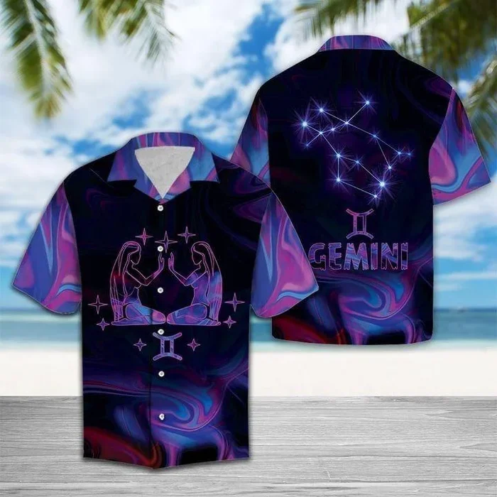 Amazing Gemini Horoscope Hawaiian Shirt – For Men and Women – Fanshubus – Fanshubus.com