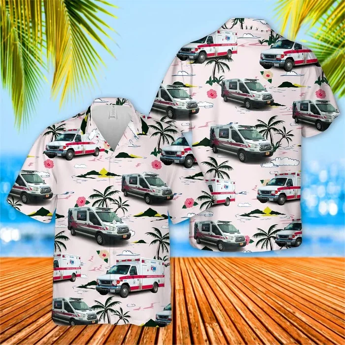 American Medical Response (AMR) Hawaiian Shirt – Fanshubus.com